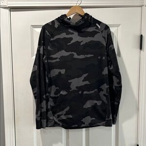 UNRL - Camo Black and Gray Hoodie - Excellent Condition!
